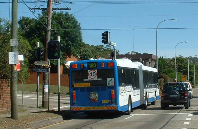 Sydney Buses Volvo B12BLEA Custom CB60 articulated bus 1698